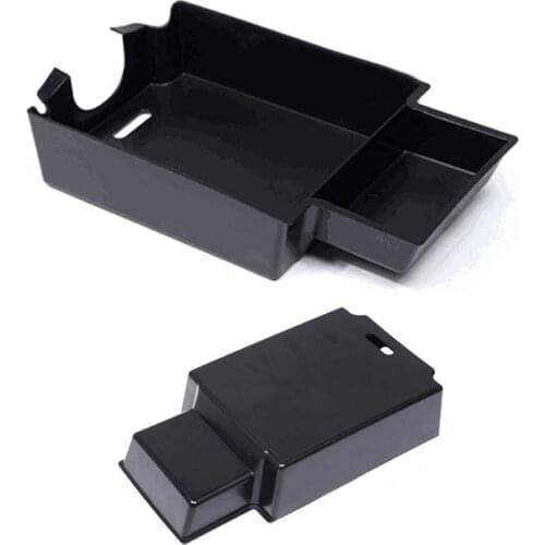 BBQ@FUKA Car Console Centre Armrest Storage Box Pallet Container Case For Benz GLA200 GLA260