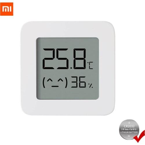 XIAOMI Mijia Bluetooth Thermometer 2 Xiaomi Home LCD Wireless Smart Electric Digital Hygrometer Thermometer Work with Mijia APP