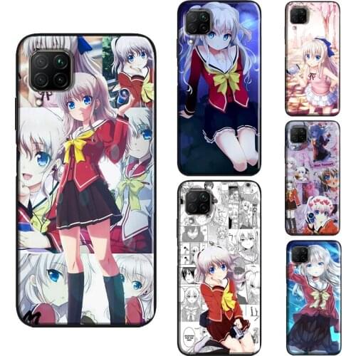 Tomori Nao Charlotte Anime Case For Huawei P30 Pro P20 P40 P Smart 2021 2019 Nova 5T Honor 10 Lite 8A 8X 9X 10i Cover