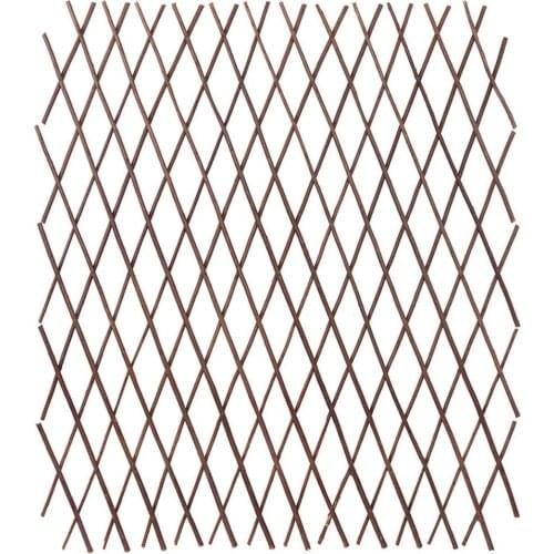 Wooden Fence Durable Retractable Plant Climbing Frame Trellis Flower Decoration Stand for Garden Greenhouse Jardin Fence