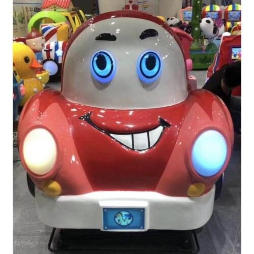 Fiberglass kiddie rides, swing machine, Speed Racer