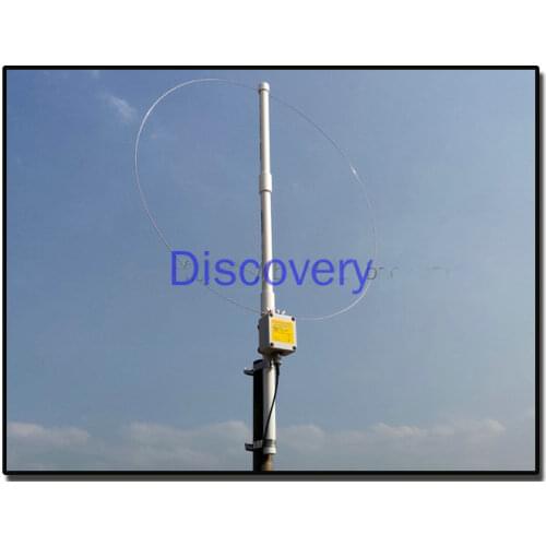 K-180WLA (Upgraded Version) Active Broadband Radio Full Band Antenna SDR LOOP Small Loop Shortwave Antenna