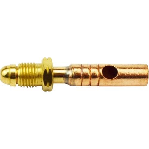 Power Cable Front Connector Adapter Thread 3/8 "-24 UNF LH WP-18 TIG Welding Torch