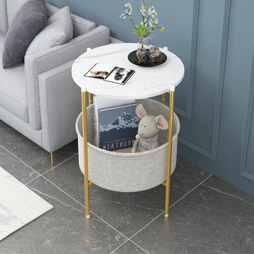 Creative Round Nordic Wood Coffee Table Bed Sofa Side Table Tea Fruit Snack Service Plate Tray Small Desk Living Room furniture