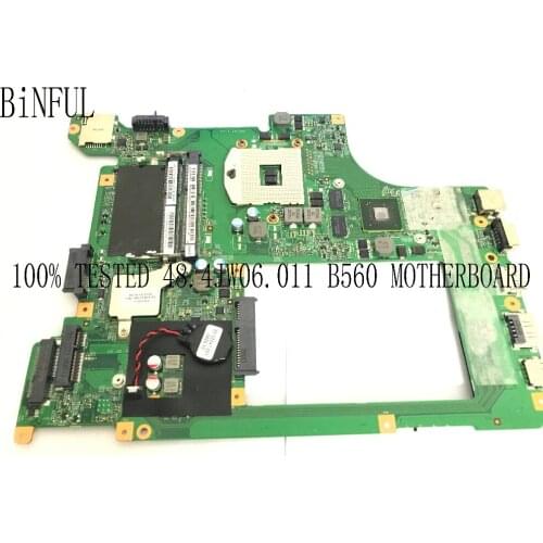 BiNFUL LA56 10203-1 48.4JW06.011 LAPTOP MOTHERBOARD FOR LENOVO B560 NOTEBOOK , video card GT310M (QUALIFIED OK)