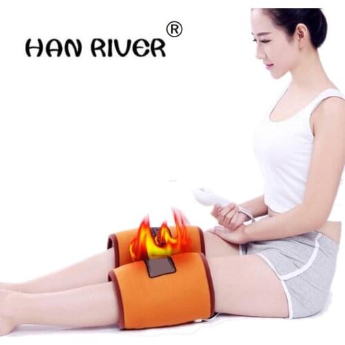 HANRIVER Multifunction Electrothermal knee warm moxibustion warm old cold leg knee kneading massage electric heating salt bag