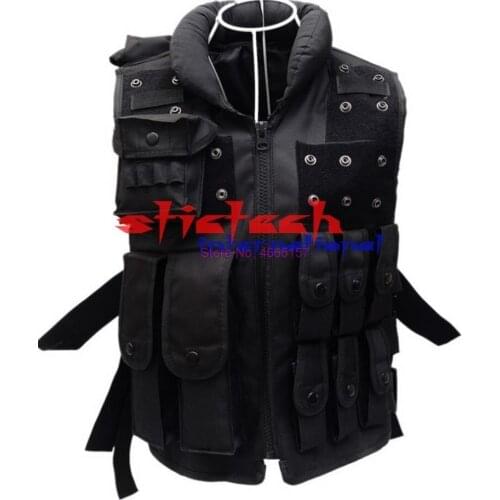 By dhl or ems 10pcs Tactical Vest Mens Hunting Outdoor Black Training Military Army Vests Men Waistcoat Protective Equipment