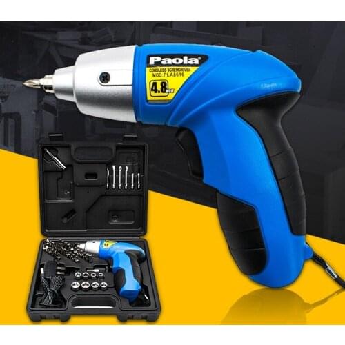 4.8V cordless electric screwdriver set, rechargeable screwdriver set, factory price