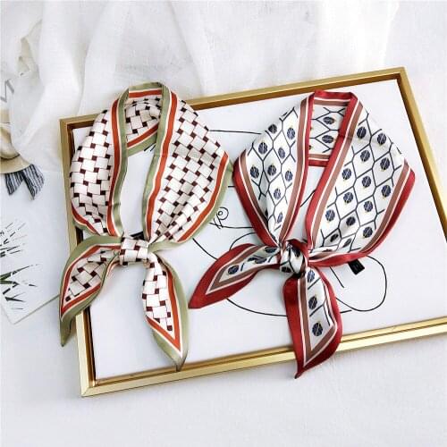 Original Design LOVE letters printed twill fabric long Scarf Women Neckerchief Top Quality bags scarfs Wrist Belt Hair ribbons