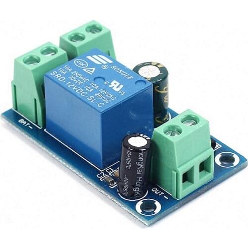 UPS Emergency Cut-Off Battery Power Supply Control Switching Board 12V to 48V 10A Power-Off Protection Module Automatic Module