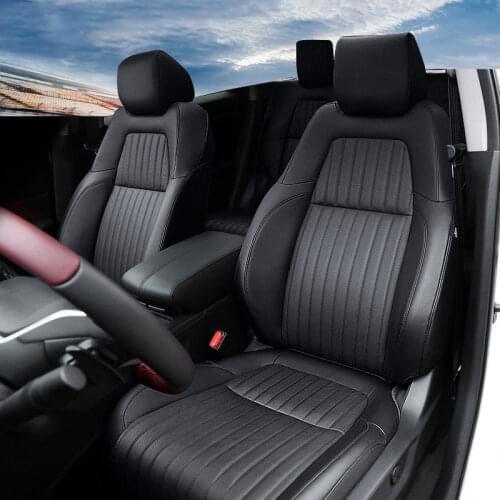 Full Set Customized Leather SUV Car Seats Covers Set For Honda CRV 2018 2019 2020 2021 Interior Cushion Protector Accessories