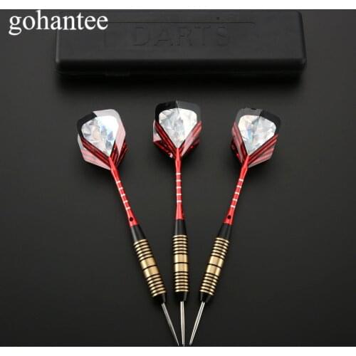 Professional 3PCS/Pac Steel Needle Darts 26g High Quatity Brass Barrel Darts Nice Dart Flights for Electronic Dartboard