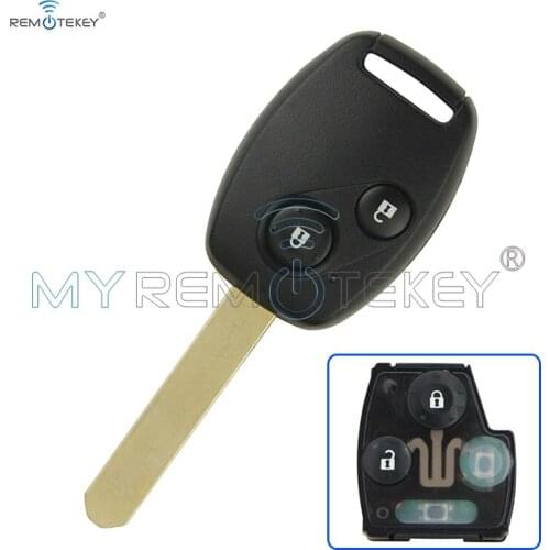 Remtekey CWTWB1U545 Remote key Hon66 2 button 434mhz with ID46 chip for Honda Accord Civic Fit 2003-2007