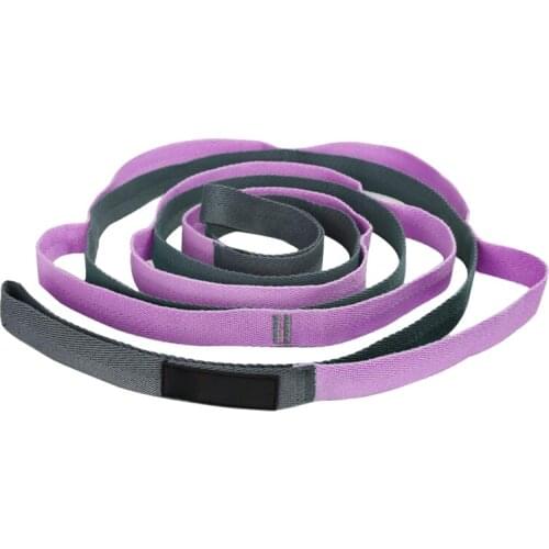 Yoga Strap Multi-Loop Strap Premium Stretch Strap 10 Loops Yoga Stretch Strap Pilates Dance and Gymnastics