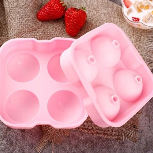 3D 45mm Large Circle DIY Jelly Silicone Cake Mold Kitchen Fondant Chocolate Baking Tools Cube Whiskey Ice Ball Maker