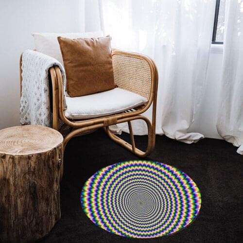 Visual Carpet 3D Flash Carpet Living Room Floor Mat Sofa Foot Mat Home Decoration