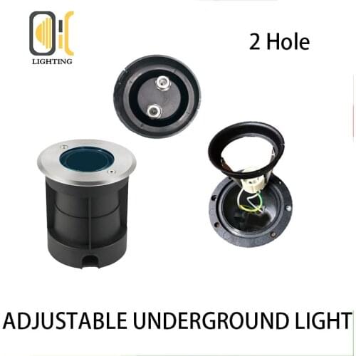 12V MR16 220V GU10 Waterproof LED Underground Light Outdoor Ground Garden Deck Floor Buried Lamp Spot light