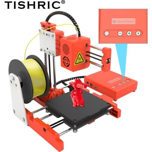 TISHRIC Easythreed 3D Printer X1 DIY Smart Printer for Children Self Developed Modeling 3D Printer For Easyware Simplify3D