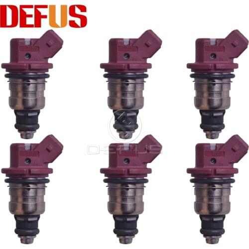 DEFUS 6X Fuel Injector Bico OE 37001 For Mercury Mariner 75-90-115-200-225 Fuel Rail Injector 804528 Outboard Flowed 75hp-250hp