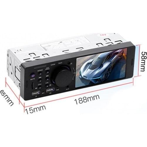 7805 Car MP5 Player 1 Din HD 4.1 inch Screen FM Stereo Audio Radio Car Intelligent System автомобильные товары Детали интерьера