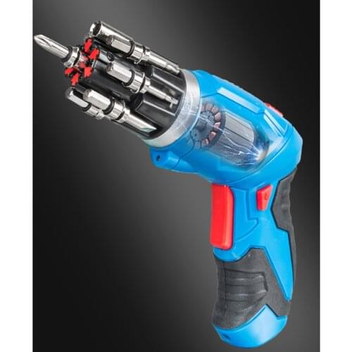 All-in-1 4V Cordless Electric Screwdriver Multifunctional Electric Drill Rechargeable Household DIY Power Tools