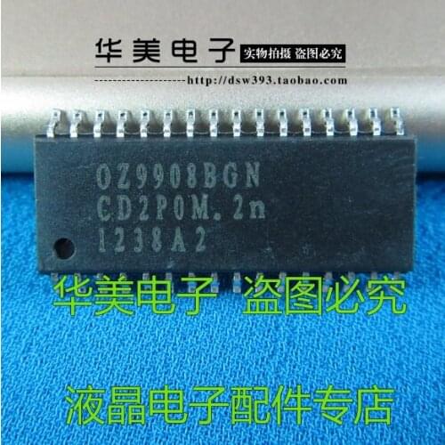 Free Delivery. OZ9908BGN new original LED LCD TV power supply chip patch