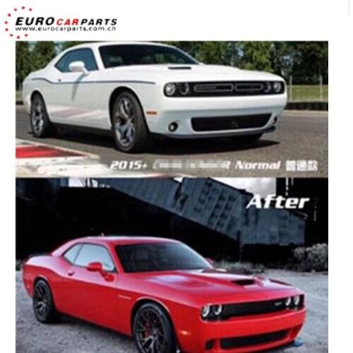 Challe PP material Hellca style front bumper for car after 2015 year