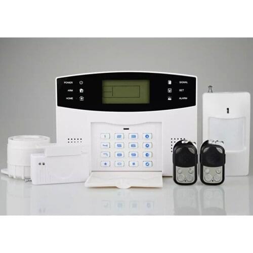 GSM Alarm System With LCD Display 433/315,900/1800,850/1900MHZ Burglar Alarm System