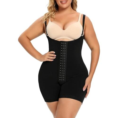 Shapewear Tummy Control Fajas Reductoras Colombianas High Compression Body Shaper for Women Butt Lifter Thigh Slimmer