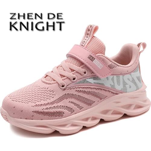 Sport Girls Sneakers Children Casual Shoes for Kids Sneakers Breathable Mesh Running Footwear Trainers Tenis Infantil Menina