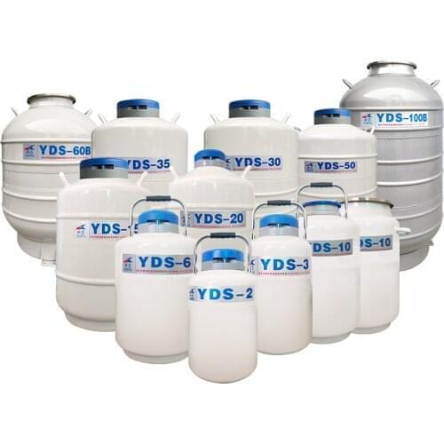YDS-2 liquid nitrogen tank 2L liquid nitrogen beauty tank storage type cryogenic liquid nitrogen tank