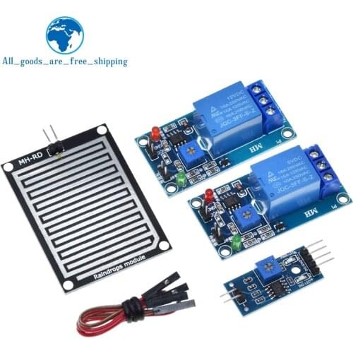 Snow Raindrops Detection Sensor Module Rain Weather Module Humidity For Arduino Relay Control Module Rain water sensor module
