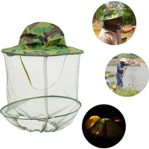 Beekeeping Men Fishing Cap Wide Brim Visor Sunshade Neck Hat Cover Prevention Mesh Insects Head Mosquito Bee Keeping Huntin