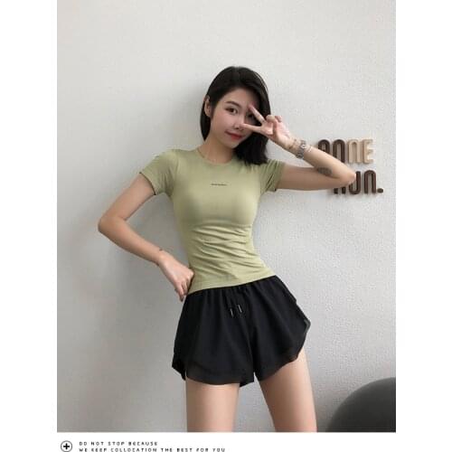 Peeli Short Sleeve Running Shirts Gym Breathable Yoga Tops 2020 T Shirts Sports Jersey Women Tank Top Fitness Female Sportswear