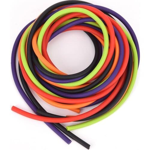 Natural Latex Slingshots Rubber Tube 1M for Outdoor Hunting Shooting High Elastic Tubing Band Tactical Catapult Bow Accessories