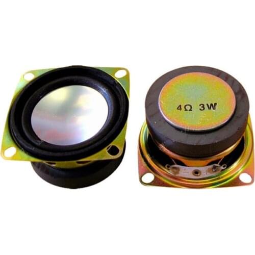 SOTAMIA 2Pcs 2 Inch Full Range Speaker Driver 4 Ohm 3W DIY Multimedia Music Sound Speaker USB Card Loudspeaker Home Theater