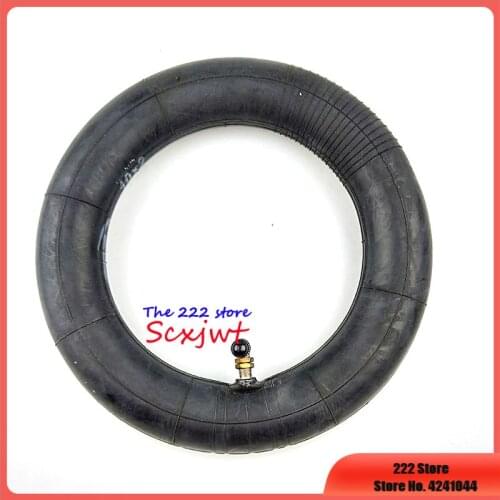 High Quality 10 Inch Inner Tube 10x2 10X2.50 10x2.5 Tube Inner Tube with Bent Valve for Baby Stroller Pram Scooter Bike Tricycle