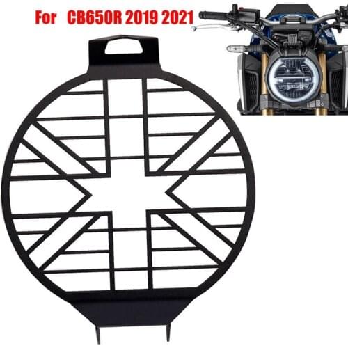 Motorcycle Headlight Grille Guard Cover Head Light Lamp Protector for HONDA CB650R Cb650R CB1000R 2019 2020 2021