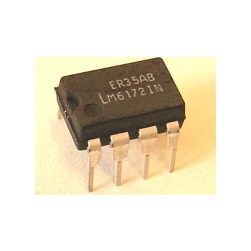 1pcs/lot LM6172IN LM6172 DIP-8 DIP8 new original In Stock