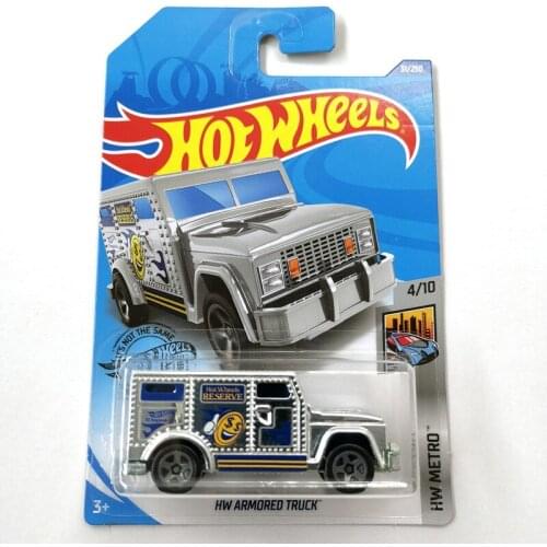 2020-31 Hot Wheels 1:64 Car HW ARMORED TRUCK Metal Diecast Model Car Kids Toys Gift