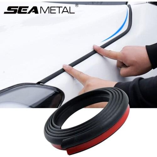 4m Car Hood Cover Sealing Strip Universal for Auto Engine Cover Sealant Trim Automotive Seal Strip Noise Insulation Accessories