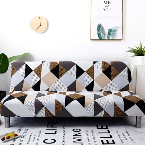 Sofa bed cover for living room folding sofa covers elastic spandex material soft slipcovers