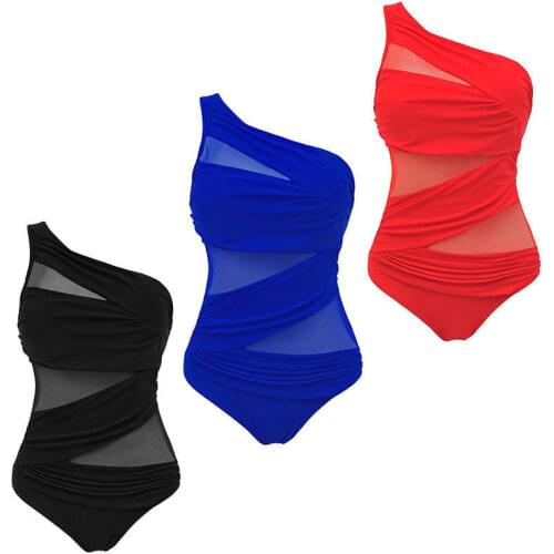 Women´s One Piece Push Up Padded Bikini Swimsuit Swimwear Bathing Monokini