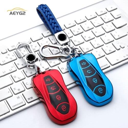 Soft TPU Car Remote Key Full Cover Case For Geely Azkarra FY11 Atlas Pro New Emgrand GS X6 SUV EC7 Car Smart Key Shell Keychain