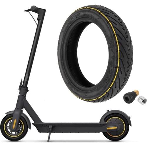 Yuanxing 60/70-6.5 Inflatable Rubber Tubeless Tire with Straight Valve for Ninebot G30 Max Electric Scooters Accessories
