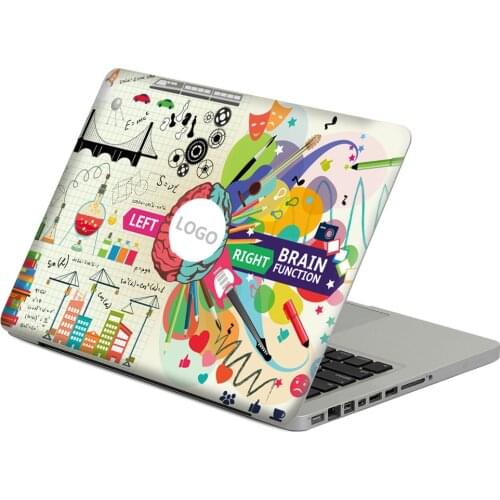 Left and right brain Laptop Decal Sticker Skin For MacBook Air Pro Retina 11" 13" 15" Vinyl Mac Notebook Body Full Cover Skin