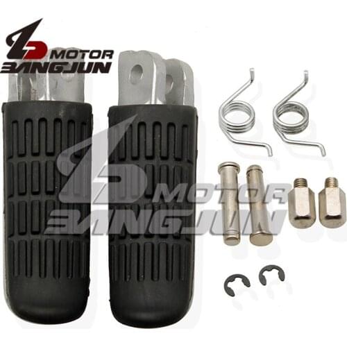 One pair Motorcycle front Foot Rests Foot Pegs Pedals Rear Set for honda CB-1 CB400 VTR250 CB600 CB750 CB900 CB1000