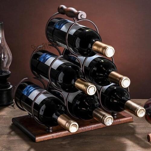 Red Wine Shelf Decoration Red Wine Cup Shelf Upside Down Household Solid Wood Modern Luxury Red Wine Cabinet Wine Shelf Display
