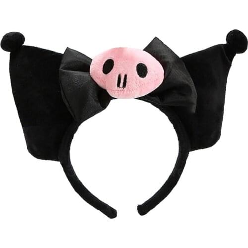 Anime Melody Headband Cute Cosplay Soft Pink Skull Headwear Hair Accessories for Girl Fans Gift Wholesale Hot Sales