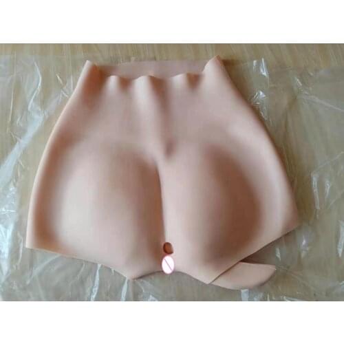 Enhancer Hip 93CM Silicone Realistic Vagina Panty Shemale Crossdresser Pussy Pants Transgender Artificial Sex Fake Underwear 2G